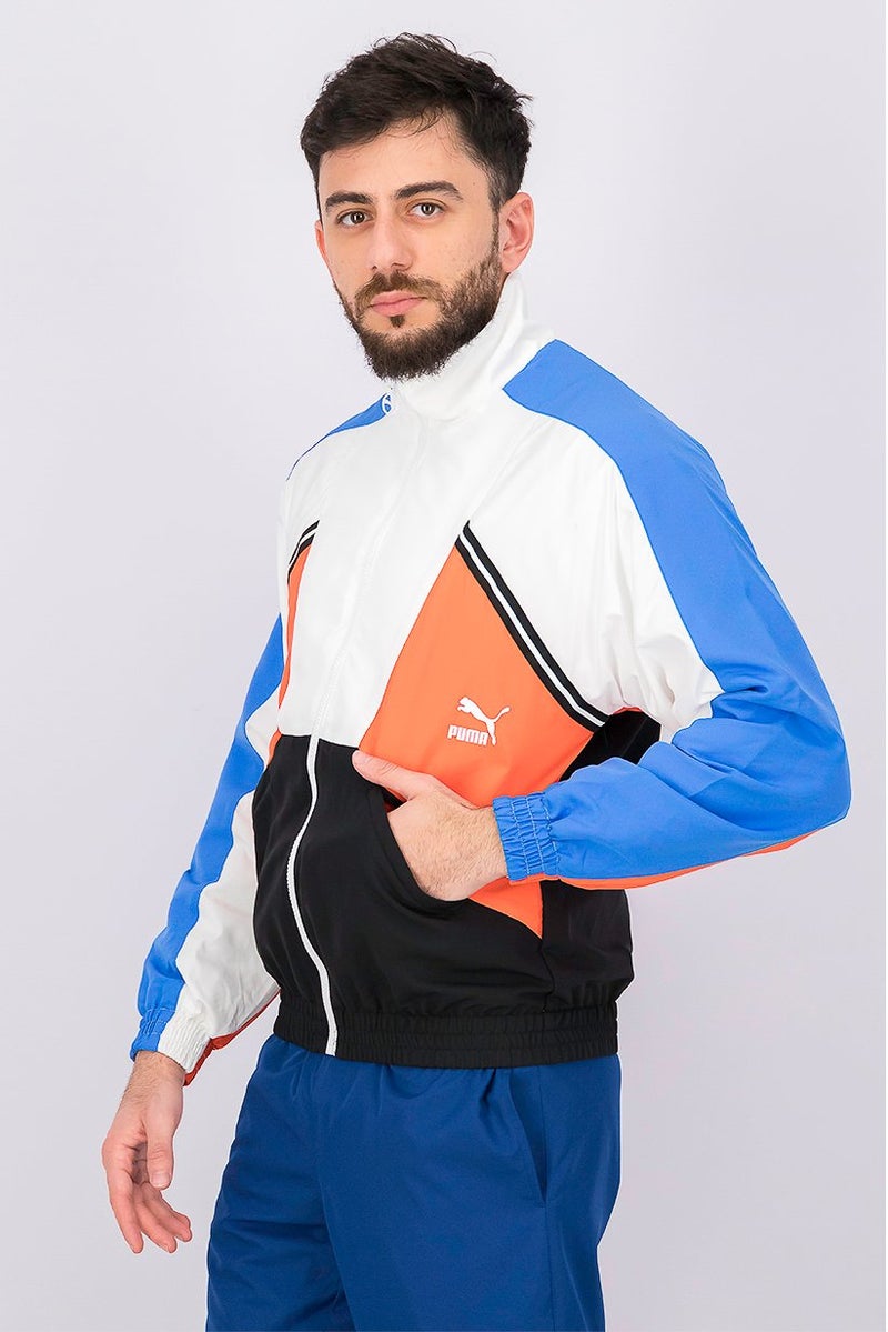 PUMA Men TFS Woven Full Zip Jacket, Palace Blue - Image 2